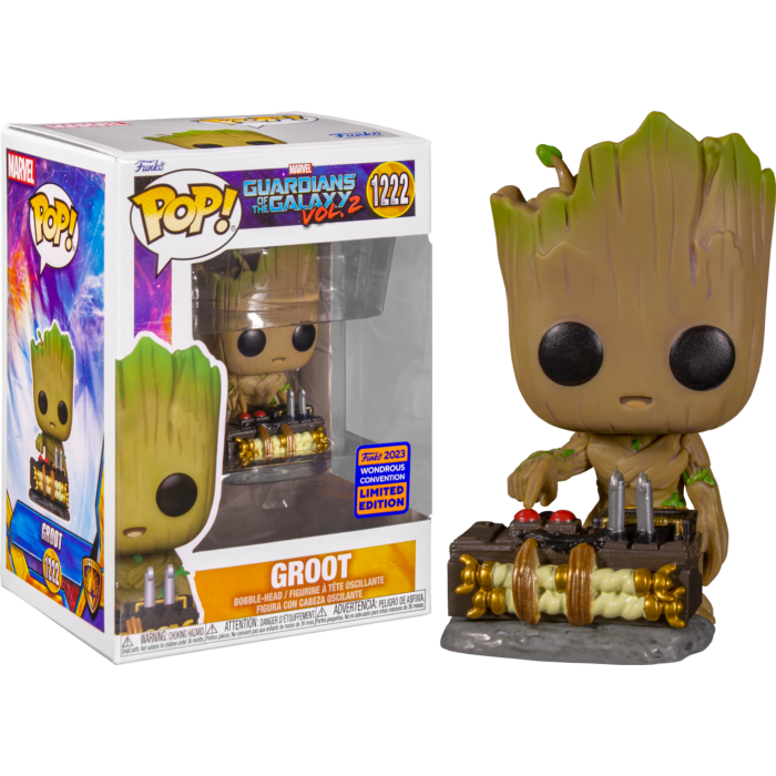 Groot (2023 Wondrous Convention Exclusive) #1222 Guardians of the Galaxy Vol. 2Pop! Vinyl