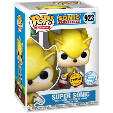 Super Sonic CHASE #923 Sonic the Hedgehog Pop! Vinyl Figure