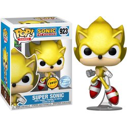 Super Sonic CHASE #923 Sonic the Hedgehog Pop! Vinyl Figure