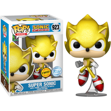 Super Sonic CHASE #923 Sonic the Hedgehog Pop! Vinyl Figure