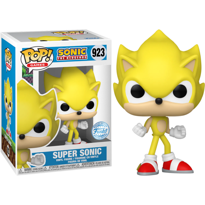 Super Sonic #923 Sonic the Hedgehog Pop! Vinyl Figure