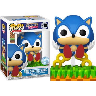 Ring Scatter Sonic #918 Sonic the Hedgehog Pop! Vinyl Figure