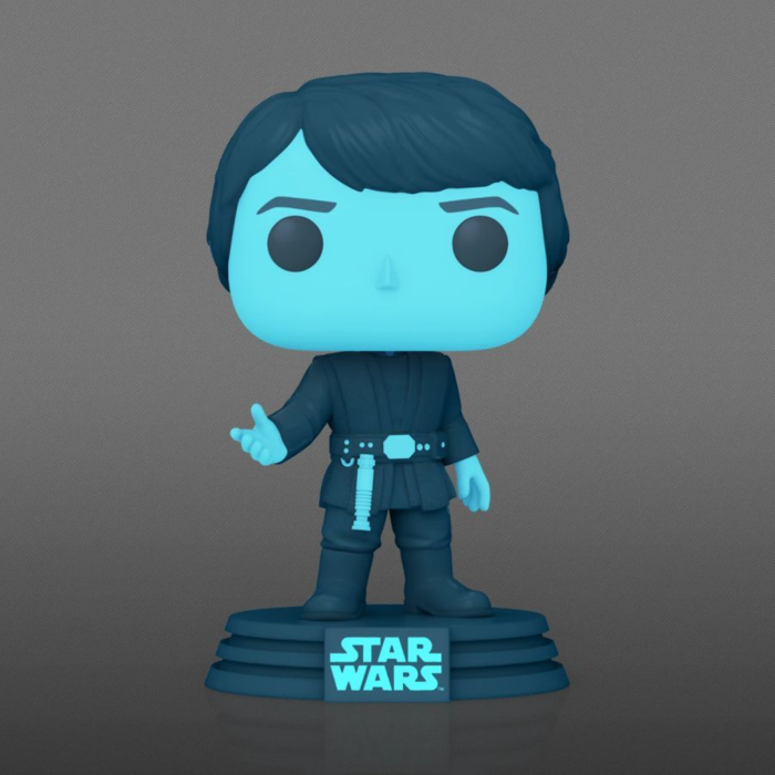 Holographic Luke Skywalker (Glow in the Dark) 40th Anniversary #615 Star Wars Episode VI: Return of the Jedi Pop! Vinyl (Special Edition)