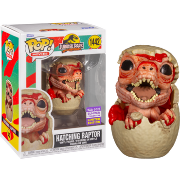 Hatchling Raptor (2023 Summer Convention Exclusive) #1442 Jurassic Park Pop! Vinyl