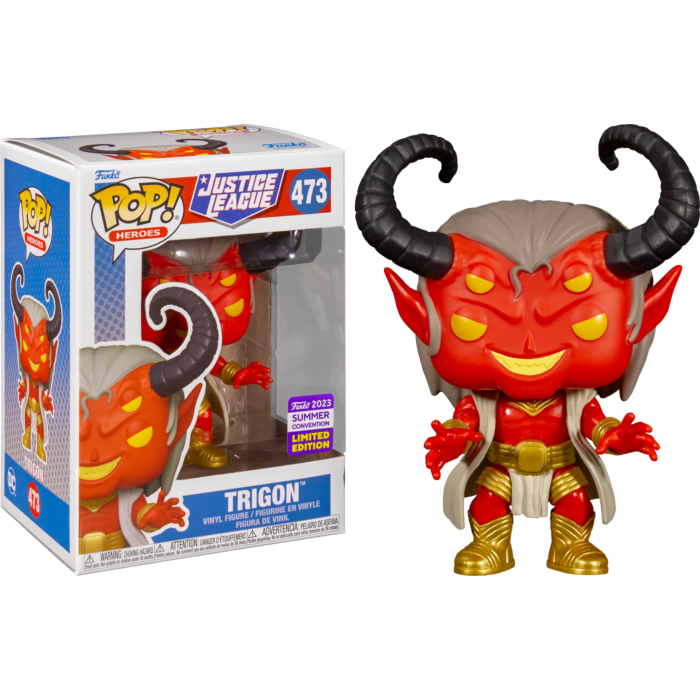 Trrigon (2023 Summer Convention Exclusive) #473 Justice League Pop! Vinyl