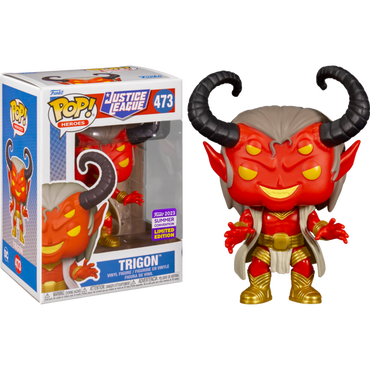 Trrigon (2023 Summer Convention Exclusive) #473 Justice League Pop! Vinyl