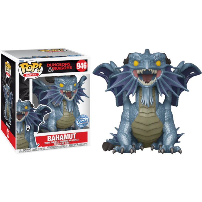 Bahamut (Super Sized 6") #946 Dungeons & Dragons - Bahamut Pop! Vinyl