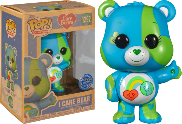 I Care Bear Earth Day #1292 Care Bears Pop! Vinyl (Special Edition)