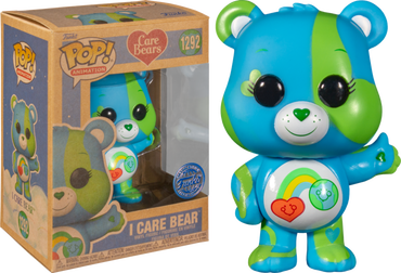 I Care Bear Earth Day #1292 Care Bears Pop! Vinyl (Special Edition)