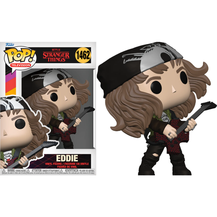 Stranger Things 4 - Eddie with Guitar (Finale) #1462 Pop! Vinyl Figure