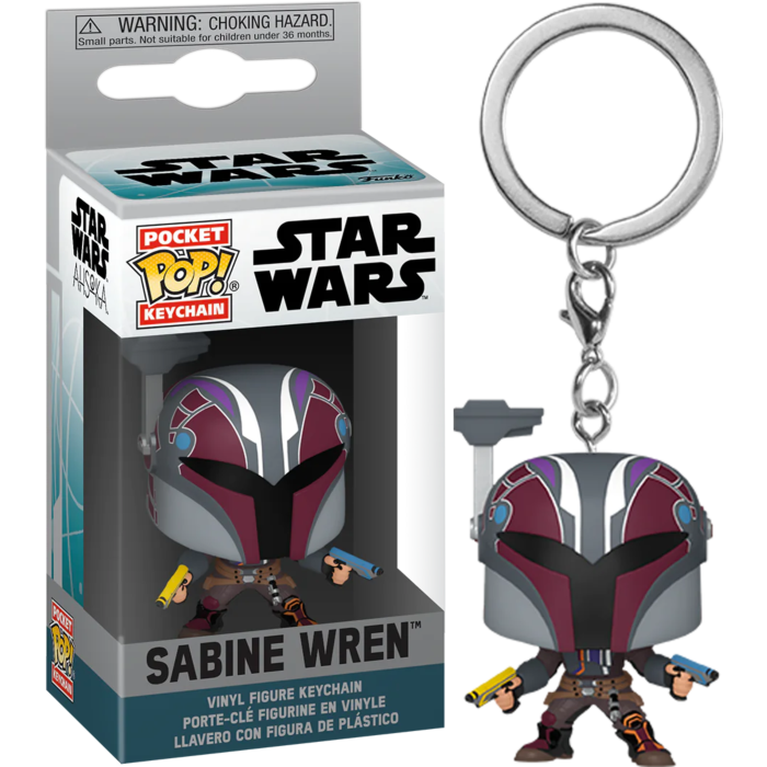 Star Wars: Ahsoka - Sabine Wren Pocket Pop! Keychain