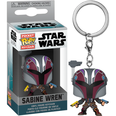 Star Wars: Ahsoka - Sabine Wren Pocket Pop! Keychain