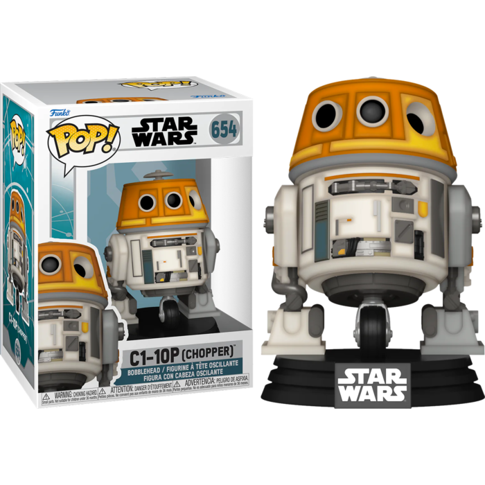 Star Wars: Ahsoka - C1-10P (Chopper) #654 Pop! Vinyl Figure
