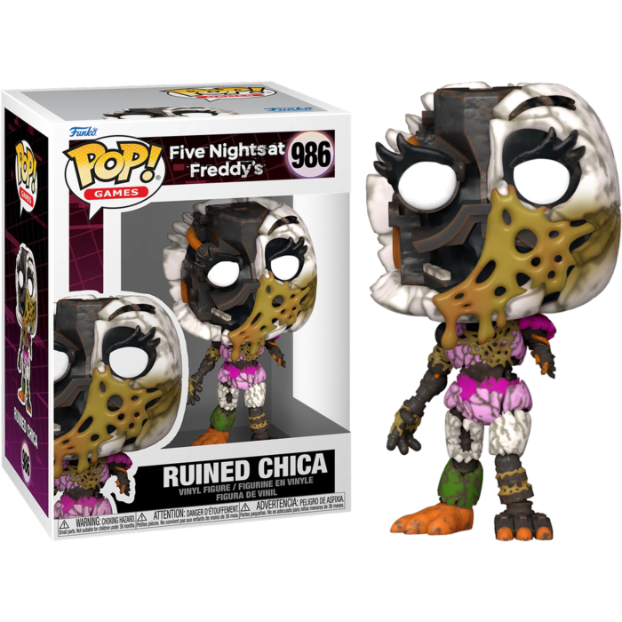 Ruined Chica - Five Nights at Freddy's: Security Breach Pop! Vinyl