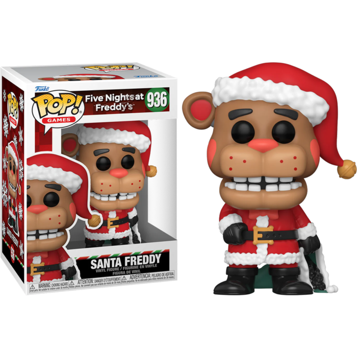 Five Nights at Freddy's - Holiday Santa Freddy Pop! Vinyl Figure