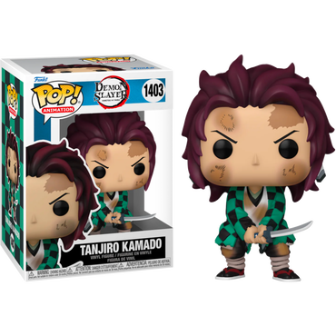 Demon Slayer - Tanjiro Kamado #1403 (Training) Pop! Vinyl Figure