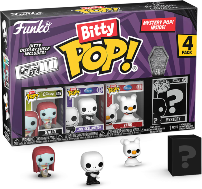 The Nightmare Before Christmas - Sally Bitty Pop! 4-Pack