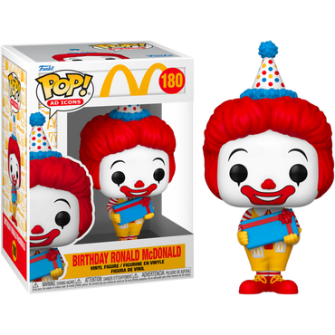 Birthday Ronald McDonald #180 McDonalds Pop! Vinyl