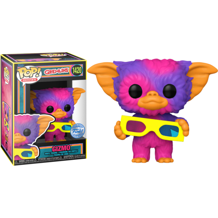 Gremlins - Gizmo with Glasses Blacklight Pop! Vinyl Figure