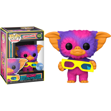 Gremlins - Gizmo with Glasses Blacklight Pop! Vinyl Figure