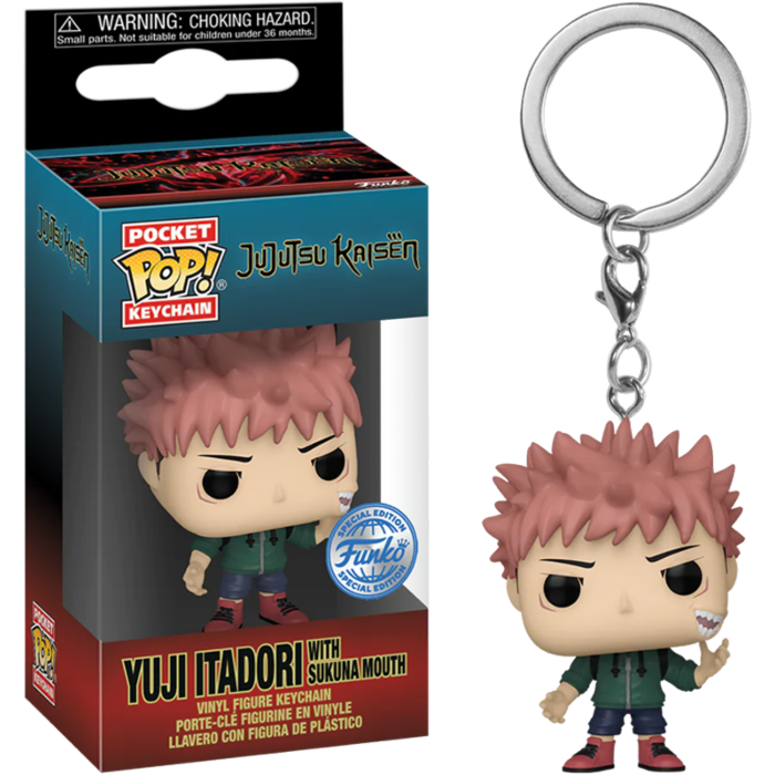 Jujutsu Kaisen - Itadori (Sakuna mouth) Exclusive Pop! Keychain