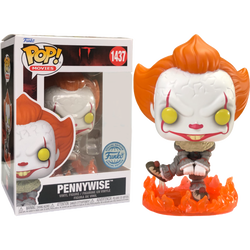 Pennywise (Chase Edition, Glow in the Dark) #1437 It (2017) Pop! Vinyl (Pre-Owned)