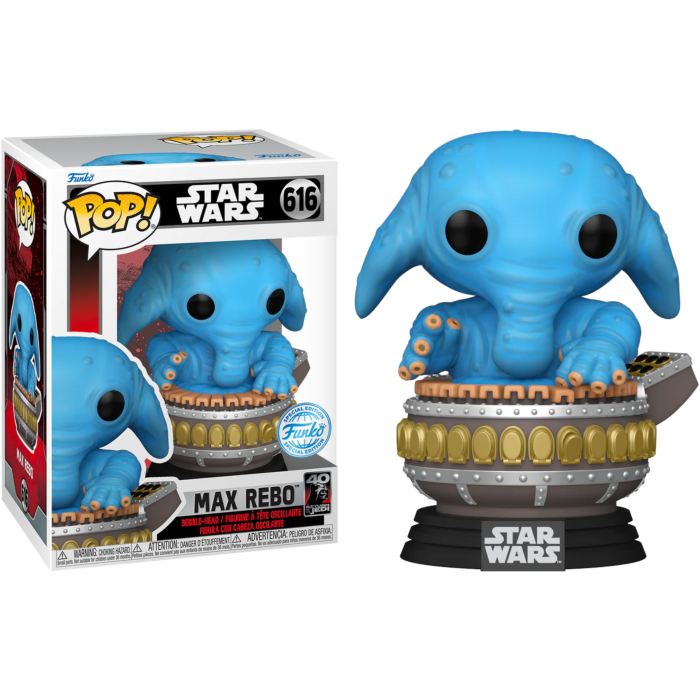 Max Rebo 40th Anniversary #616 Star Wars Episode VI: Return of the Jedi Pop! Vinyl (Special Edition)