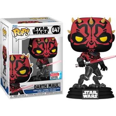 Star Wars: The Clone Wars - Darth Maul #647 Pop! Vinyl Figure (2023 Fall Convention Exclusive)