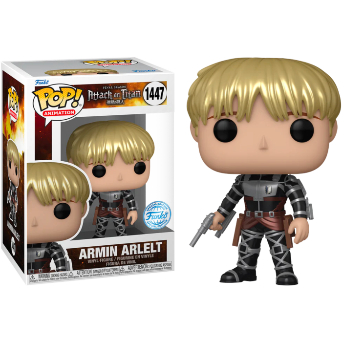 Attack on Titan - Armin Arlelt #1447 Metallic Pop! Vinyl Figure