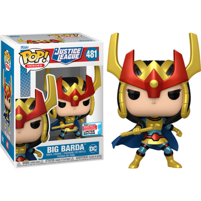 Justice League - Big Barda Pop! Vinyl Figure (2023 Fall Convention Exclusive)