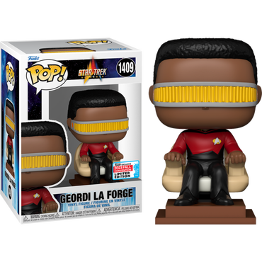 Geordi La Forge #1409 Star Trek: The Next Generation Pop! Vinyl (2023 Fall Convention Exclusive)