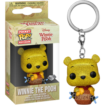 Winnie the Pooh in Honey Pot (Diamond Glitter): Winnie the Pooh Pocket Pop! Keychain