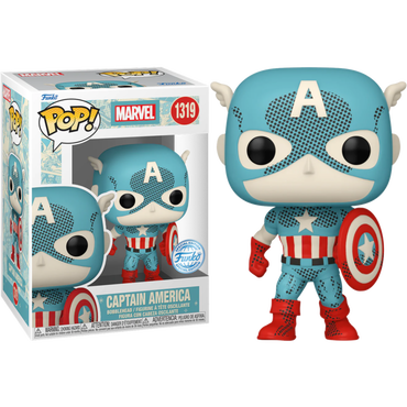 Marvel - Retro Reimagined Captain America Disney 100th Pop! Vinyl Figure