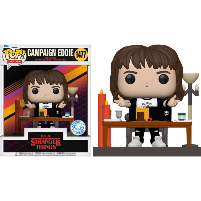 Stranger Things - D&D Campaign Eddie Pop! Deluxe Vinyl Figure