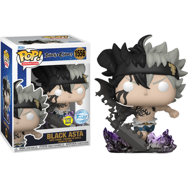 Black Clover - Black Asta Glow-in-the-Dark Pop! Vinyl Figure