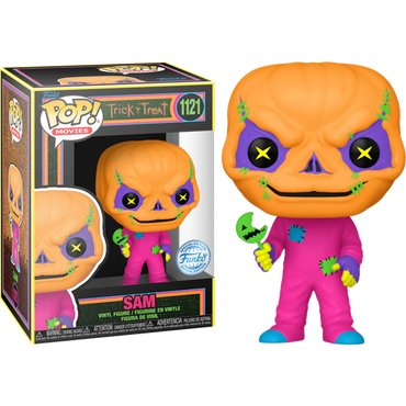 Sam #1121 Trick 'r Treat Special Edition Blacklight Pop! Vinyl