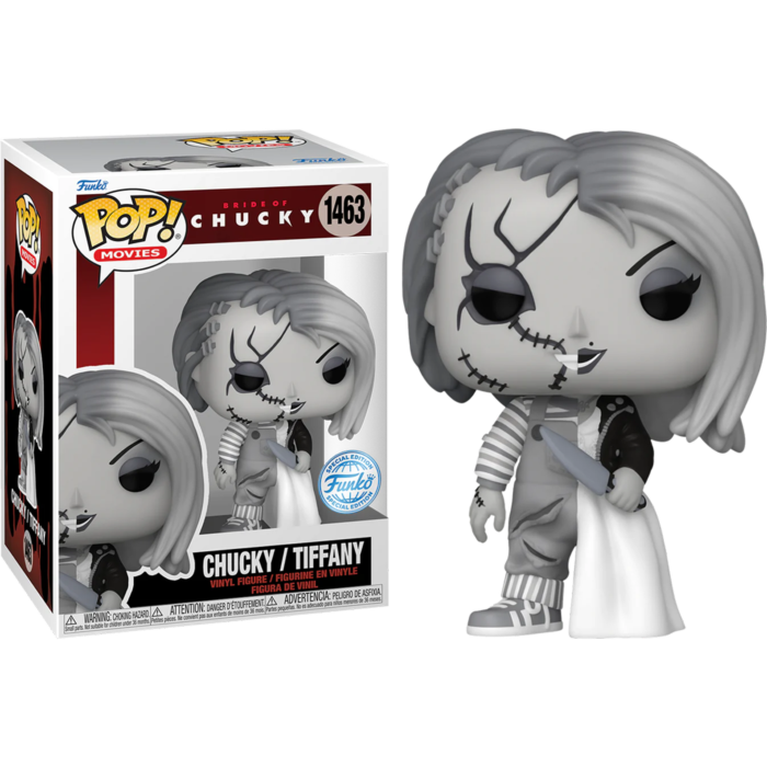 Bride of Chucky (1998) - Chucky / Tiffany #1463 Pop! Vinyl Figure