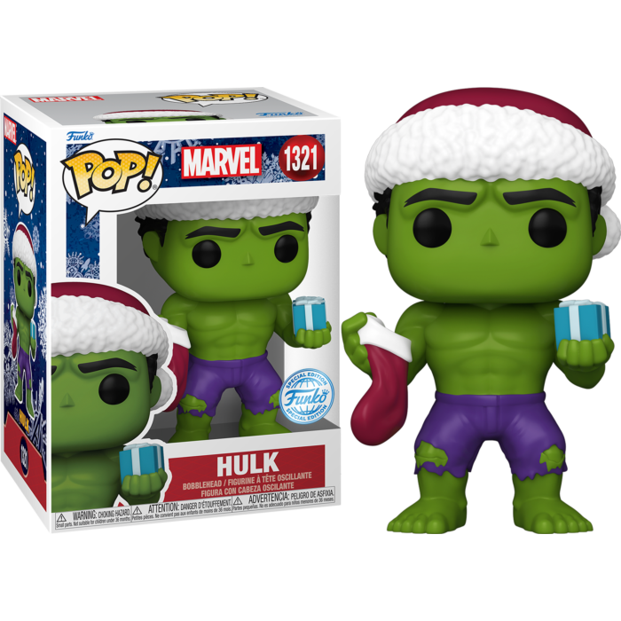 Marvel - Green Hulk Holiday Pop! Vinyl Figure