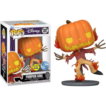 The Nightmare Before Christmas - Pumpkin King 30th Anniversary Glow-in-the-Dark Pop! Vinyl Figure