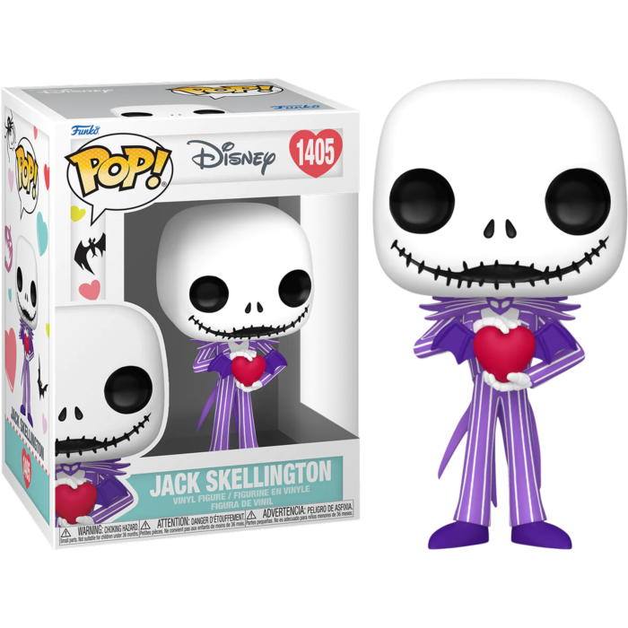 The Nightmare Before Christmas - Jack Skellington Valentines Pop! Vinyl Figure