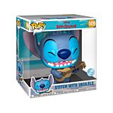 Lilo & Stitch - Stitch with Ukelele 10" Jumbo Pop! Vinyl Figure