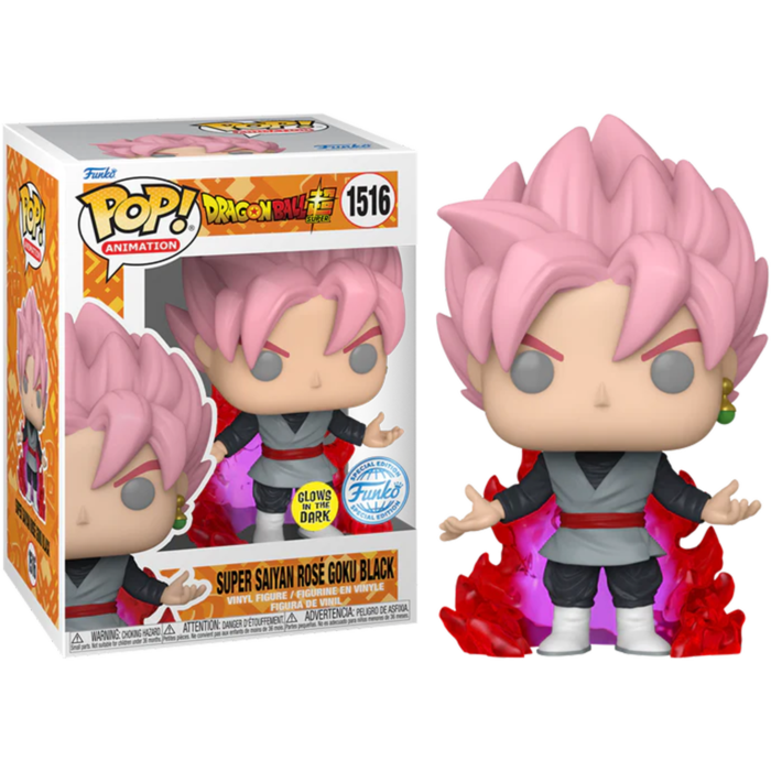 Dragon Ball Super - Super Saiyan Rose Goku Black Glow-in-the-Dark Pop! Vinyl Figure