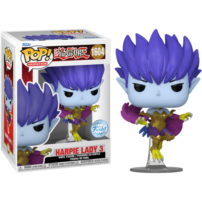 Harpy Lady 3 #1604 Yu-Gi-Oh! Pop! Vinyl