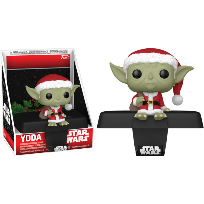 Star Wars - Yoda Pop! Edge-Sitter Stocking Hanger Vinyl Figure