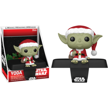 Star Wars - Yoda Pop! Edge-Sitter Stocking Hanger Vinyl Figure