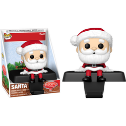 Rudolph the Red-Nosed Reindeer - Santa Pop! Edge-Sitter Stocking Hanger Vinyl Figure