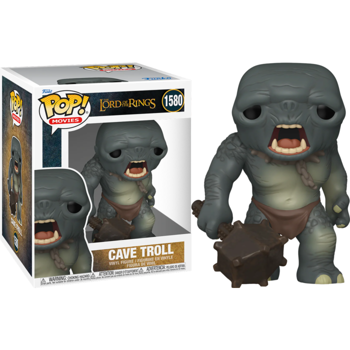 Cave Troll #1580 The Lord of the Rings - Super Sized Pop! Vinyl