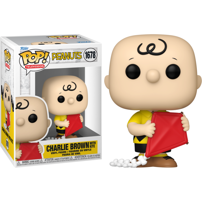 Charlie Brown with Kite #1678 Peanuts  Pop! Vinyl