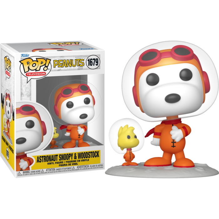 Astronaut Snoopy with Woodstock #1679 Peanuts Pop! Vinyl