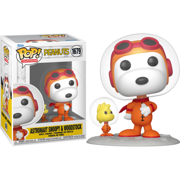 Astronaut Snoopy with Woodstock #1679 Peanuts Pop! Vinyl